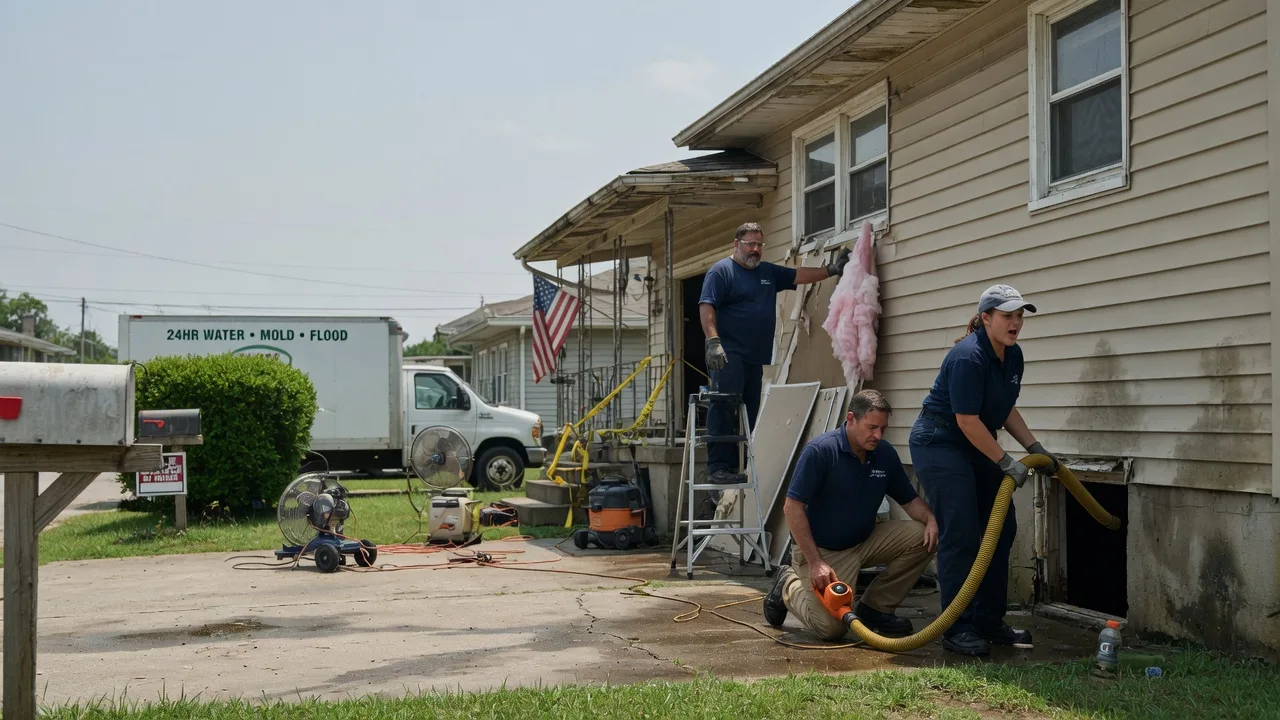 Water Damage Repair in Tahlequah, OK near me